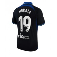 Fotbalové Dres Atletico Madrid Alvaro Morata #19 Venkovní 2022-23 Krátký Rukáv